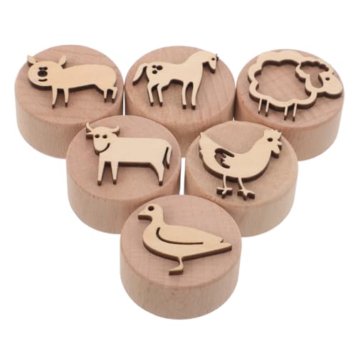 Toyvian Kinderfarbgelder Für Die Frühe Entwicklung Schulhandwerkskit Modellierungswerkzeuge Tonmodellierungsmusterstempel Tierstempel Bastelsets Für Khaki Holz Toyvian Kinderfarbgelder Für Die Frühe Entwicklung Schulhandwerkskit Modellierungswerkzeuge Tonmodellierungsmusterstempel Tierstempel Bastelsets Für Khaki Holz von Toyvian