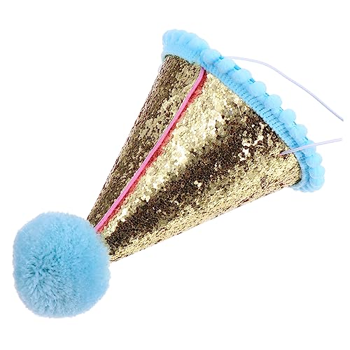 Toyvian Kindergeburtstag Partyhütchen mit Blauem und Glitzer Elastisches Geburtstagskegel Hut Partydeko Foto Requisite Langlebig Leichter Geburtstags für Mädchen Jungen Toyvian Kindergeburtstag Partyhütchen mit Blauem und Glitzer Elastisches Geburtstagskegel Hut Partydeko Foto Requisite Langlebig Leichter Geburtstags für Mädchen Jungen von Toyvian