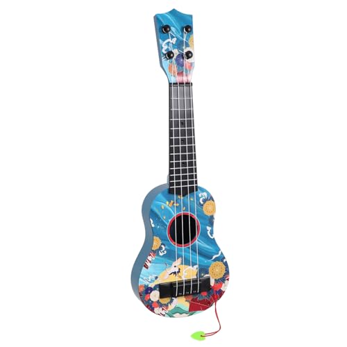 Toyvian Kinder Ukulele für Kleinkinder Spielzeug Gitarre Tragbares Musikinstrument für Anfänger Lernspielzeug für Kinder Kleiner Gitarre mit Buntem Design Toyvian Kinder Ukulele für Kleinkinder Spielzeug Gitarre Tragbares Musikinstrument für Anfänger Lernspielzeug für Kinder Kleiner Gitarre mit Buntem Design von Toyvian