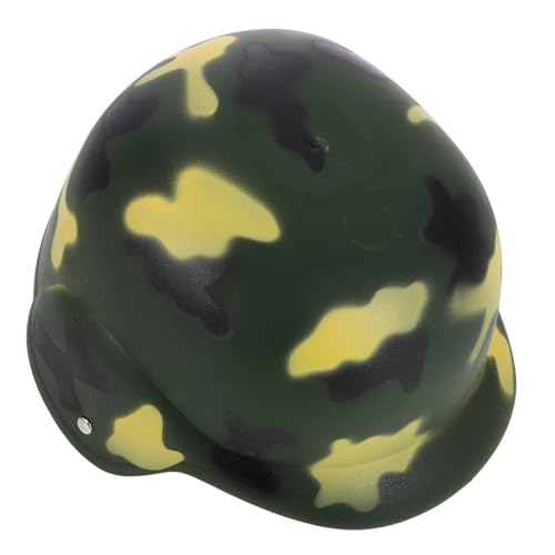 Toyvian Kinderhelm militärhelm Armeekostüm Damen Camo-Zubehör Armeedekorationen für Party Tarnmütze Armeekostüme für Kinder Armee-Kostümzubehör Armeehut für Kinder Armee Spielzeug Plastik von Toyvian