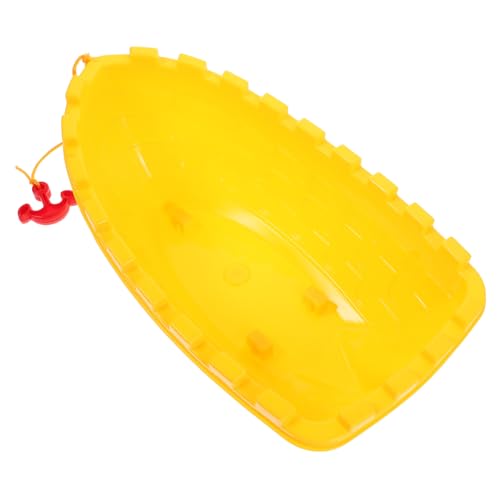 Toyvian Kinderspielzeugboot Pool-Boot-Spielzeug Für Aquarienboote Bootsspielzeug Badewanne Spielzeug Boot Badespielzeugboot Stapelbares Badeboot-Spielzeug Poolboot Plastik Yellow von Toyvian