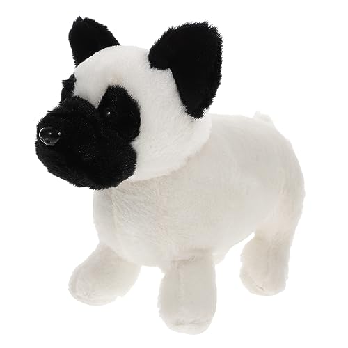 Toyvian Kleiner Plüschhund Französische Bulldogge Stehend Weiches Kuscheltier für Mädchen und Jungen Cartoon Haustier Dekoration Toyvian Kleiner Plüschhund Französische Bulldogge Stehend Weiches Kuscheltier für Mädchen und Jungen Cartoon Haustier Dekoration von Toyvian