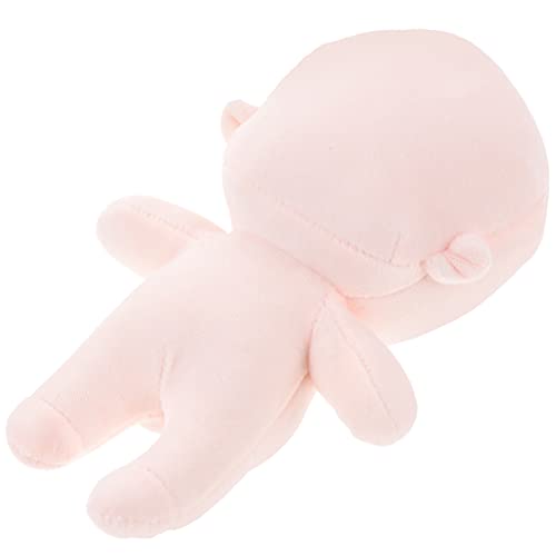 Toyvian Körperpuppe Puppen kinderpuppe pucktuch Puppenbastelbedarf Puppenrohling Toy Dolls dekorative Leere Puppe Exquisite Plüschpuppe Leere Plüschpuppe PP Baumwolle von Toyvian