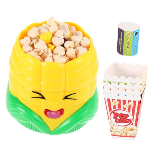 Toyvian Kreatives Desktop Popcornspiel Prank Toy mit Realistischem Künstlichem Mais für Familienfeiern und Geburtstage Interaktives Miniatur Popcornspielzeug für Erwachsene Lustiges Toyvian Kreatives Desktop Popcornspiel Prank Toy mit Realistischem Künstlichem Mais für Familienfeiern und Geburtstage Interaktives Miniatur Popcornspielzeug für Erwachsene Lustiges von Toyvian