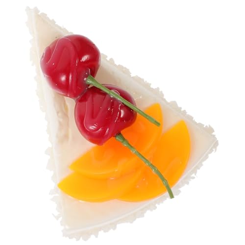 Toyvian Künstlicher Dessert Kuchen Modell Realistische Tortenattrappe Langlebige Deko für Fotografie Schaufenster Party Hochzeit Hochwertiges Kuchenmodell mit Kirsch und Pfirsichmotiv Toyvian Künstlicher Dessert Kuchen Modell Realistische Tortenattrappe Langlebige Deko für Fotografie Schaufenster Party Hochzeit Hochwertiges Kuchenmodell mit Kirsch und Pfirsichmotiv von Toyvian