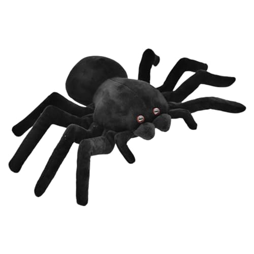 Toyvian Kuschelspinne Plüschtier Riesen Spinnenkissen Weiches Stofftier mit PP Baumwolle für Sofa Schlafzimmer und Halloween Dekoration Toyvian Kuschelspinne Plüschtier Riesen Spinnenkissen Weiches Stofftier mit PP Baumwolle für Sofa Schlafzimmer und Halloween Dekoration von Toyvian