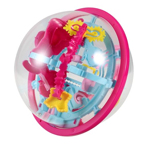 Toyvian Labyrinth-Kugel Labyrinthball Labyrinth Kugel Ball Labyrinth Spielzeugkorb Labyrinth Ballspiel Lustiges Labyrinth-Ball- Plastik von Toyvian