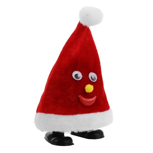 Toyvian Laufender Weihnachtsmann Hut Kleines Xmas Party Zubehör Lustiges Weihnachtsdeko für Bewegliches Nikolausmützen Spiel Festliche Weihnachtsfigur ohne Batterie Toyvian Laufender Weihnachtsmann Hut Kleines Xmas Party Zubehör Lustiges Weihnachtsdeko für Bewegliches Nikolausmützen Spiel Festliche Weihnachtsfigur ohne Batterie von Toyvian