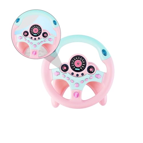 Toyvian Lenkradspielzeug FüR Kinder, Intelligentes Lernspielzeug Fahrsimulator Steering Wheel Mit Musik Und Licht Interaktives Fahrspielzeug Vorstellungskraft FüR Geburtstagsfeiern Und Spielspaß Toyvian Lenkradspielzeug FüR Kinder, Intelligentes Lernspielzeug Fahrsimulator Steering Wheel Mit Musik Und Licht Interaktives Fahrspielzeug Vorstellungskraft FüR Geburtstagsfeiern Und Spielspaß von Toyvian