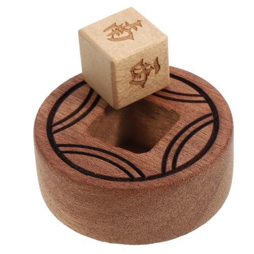 Toyvian Mahjong Würfel aus Echtem Holz Windrichtungs würfel Kleines Spielzubehör für Zuhause Leichte Party Requisite Geeignet für Mahjong Spiele und Gesellschaftsrunden Toyvian Mahjong Würfel aus Echtem Holz Windrichtungs würfel Kleines Spielzubehör für Zuhause Leichte Party Requisite Geeignet für Mahjong Spiele und Gesellschaftsrunden von Toyvian