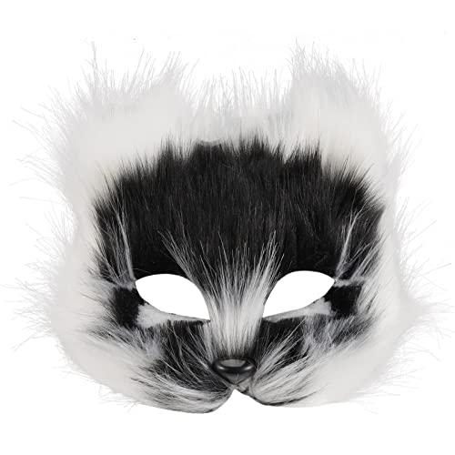 Toyvian -Maske Plüsch-Katzenfuchs-Maske Realistische - Stofftier Pelzige Partykram Tierkatzen Oster rade- Cosplay-Kostüm Toyvian -Maske Plüsch-Katzenfuchs-Maske Realistische - Stofftier Pelzige Partykram Tierkatzen Oster rade- Cosplay-Kostüm von Toyvian