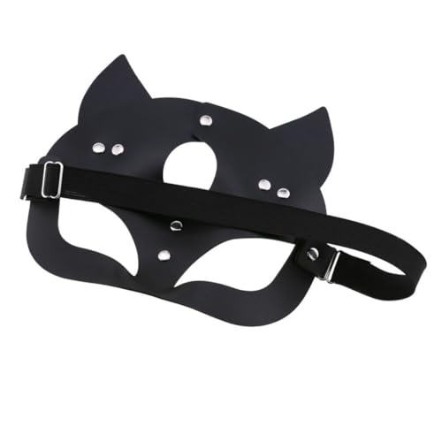 Toyvian Maskerade Masken Frauen Vollgesichtsmaske Kostüm Fuchs Maskerade Maske Halloween Fuchsmaske Tragbare Maskerademaske Fuchsförmige Maske Mantel Diy-maske Maskerade-maske Black Metall von Toyvian