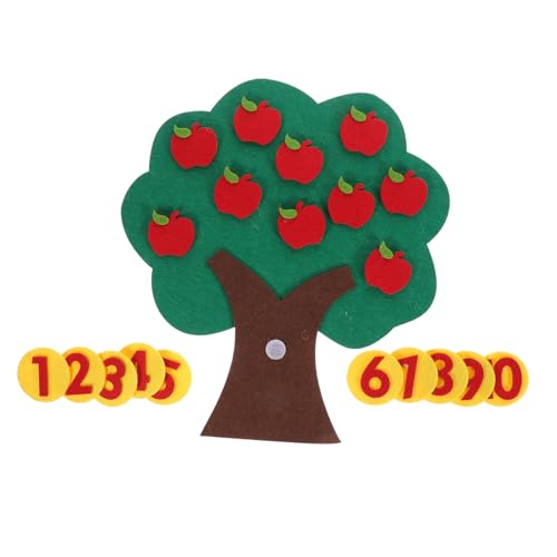 Toyvian Mathematik Lernspielzeug Filz Digitales Zahlen Zuordnungsspiel Zählhilfe Montessori Spiel für Grundschule und Vorschule Toyvian Mathematik Lernspielzeug Filz Digitales Zahlen Zuordnungsspiel Zählhilfe Montessori Spiel für Grundschule und Vorschule von Toyvian