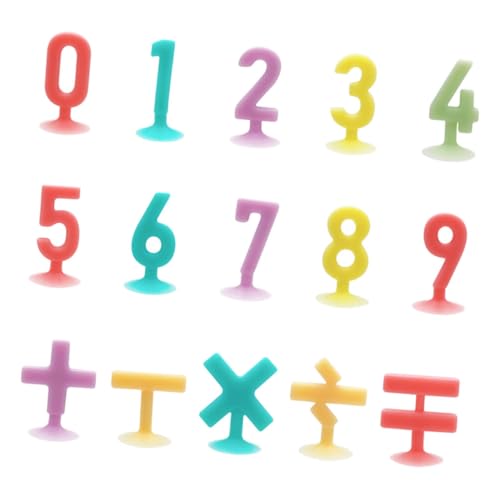 Toyvian Sicherheitskunststoff Saugnapf Zahlen Spielzeug Für Junge Mädchen Lernen Von Additions Und Subtraktionsspielzeug Pädagogisches Mathe-Spielzeug Zur Intelligenzentwicklung Toyvian Sicherheitskunststoff Saugnapf Zahlen Spielzeug Für Junge Mädchen Lernen Von Additions Und Subtraktionsspielzeug Pädagogisches Mathe-Spielzeug Zur Intelligenzentwicklung von Toyvian