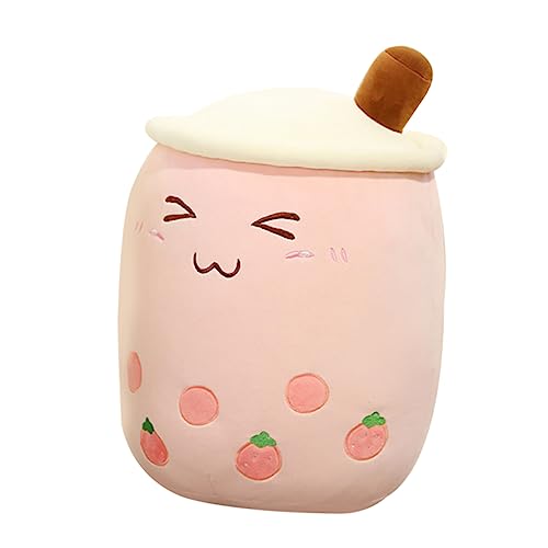 Toyvian Milchteetasse Puppe Schlafzimmer süße plüschtiere Kuscheliges Plüschspielzeug laufstall spielwaren Puppen Sofakissen schlafende Puppe Bequeme Puppen Daunen Baumwolle Rosa von Toyvian