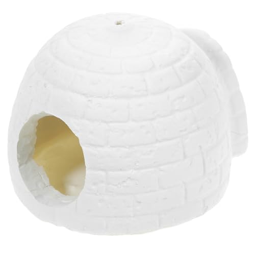 Toyvian Mini-Iglu-Spielzeug Lebensechte Eishaus-Modelle Arktische Figuren Spielzeug-Iglu Spielgefährte Iglu-Modell Arktische Figuren Spielzeug Für Kinder Jungen Mädchen Puppenhaus von Toyvian