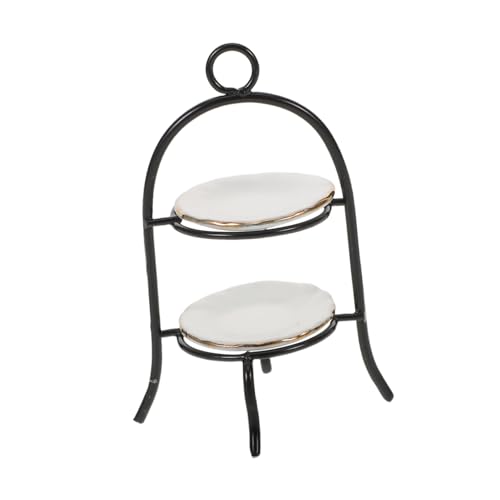 Toyvian Mini Küchenschmuck Mini-Kuchenständer Miniatur -Küchenzubehör Küchenzubehör für Puppenstuben Dessertregal Dollhouse Kitchenware Dessert-Riser Puppenhaus Küchenmöbel Metall Schwarz Toyvian Mini Küchenschmuck Mini-Kuchenständer Miniatur -Küchenzubehör Küchenzubehör für Puppenstuben Dessertregal Dollhouse Kitchenware Dessert-Riser Puppenhaus Küchenmöbel Metall Schwarz von Toyvian