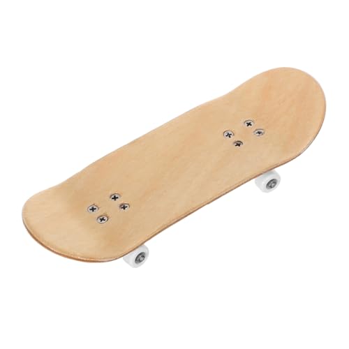 Toyvian Mini Skateboard aus Ahornholz Doppel Kick Fingerboard Langlebiges Vielseitiges Fingertip Movement für Indoor und Outdoor für Anfänger Toyvian Mini Skateboard aus Ahornholz Doppel Kick Fingerboard Langlebiges Vielseitiges Fingertip Movement für Indoor und Outdoor für Anfänger von Toyvian