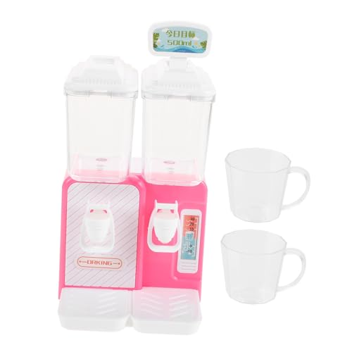 Toyvian Mini-wasserspender Desktop-wasserspender Winziger Wasserspender Süßer Wasserspender Kleiner Wasserspender Lustiges Wasserspender-Spielzeug Kinder Wasserspender Plastik von Toyvian