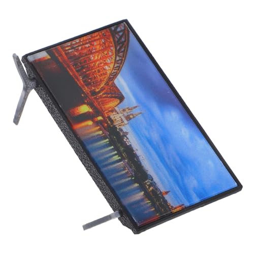 Toyvian Miniatur Fernseher Puppenhaus Zubehör Stabiles Modell mit Realistischem LCD Display Detailgetreue Mini Tv Dekoration für Puppenhaus Wohnzimmer Kreatives für Kleine Szenen Toyvian Miniatur Fernseher Puppenhaus Zubehör Stabiles Modell mit Realistischem LCD Display Detailgetreue Mini Tv Dekoration für Puppenhaus Wohnzimmer Kreatives für Kleine Szenen von Toyvian