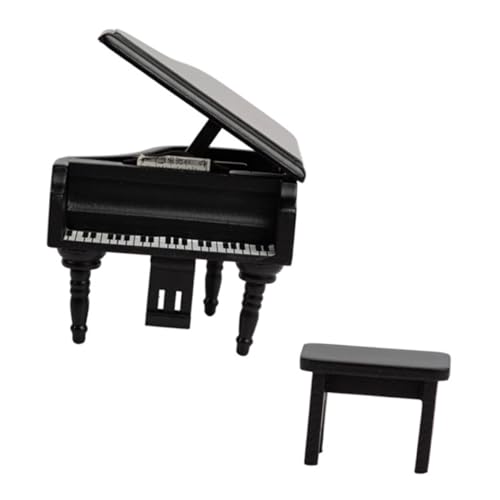 Toyvian Miniatur Holz Klavier Modell Ornament Langlebig und Glatt Puppenhaus Zubehör Mini Haus Dekoration Realistisch Gestaltetes Mini Flügel Modell für Schlafzimmer und Foto Requisiten Toyvian Miniatur Holz Klavier Modell Ornament Langlebig und Glatt Puppenhaus Zubehör Mini Haus Dekoration Realistisch Gestaltetes Mini Flügel Modell für Schlafzimmer und Foto Requisiten von Toyvian