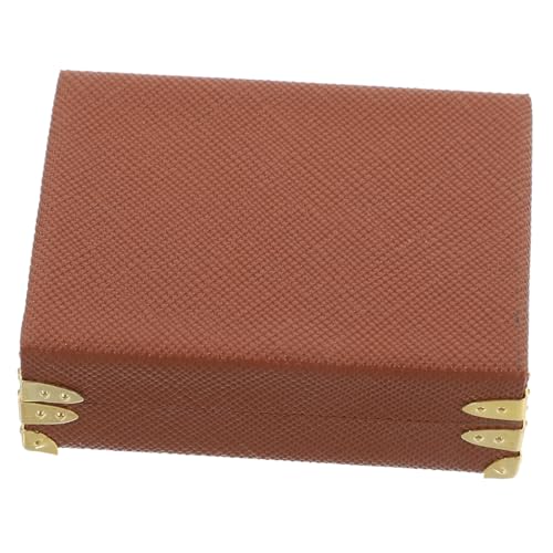 Toyvian Miniatur Koffer Retro Stil Vintage Miniaturkoffer Puppenhaus Zubehör Micro Landschaft Deko Sammlerstück Braun Langlebig Detailreich Toyvian Miniatur Koffer Retro Stil Vintage Miniaturkoffer Puppenhaus Zubehör Micro Landschaft Deko Sammlerstück Braun Langlebig Detailreich von Toyvian