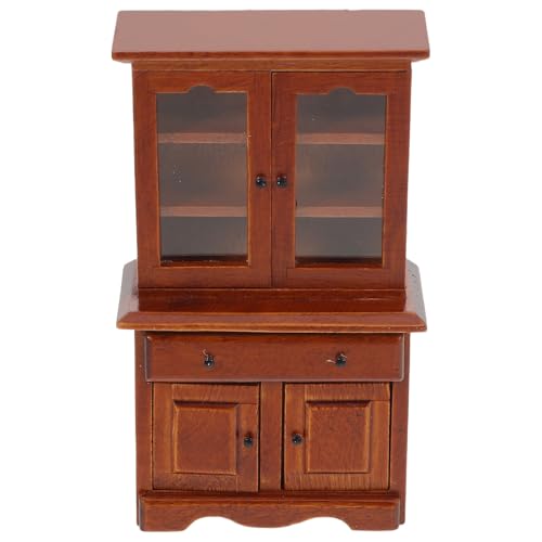 Toyvian Miniatur-Puppenhausmöbel, Mini-Lagerregale, Vitrine, kleines Bücherregal, Lagerregale, Modell für Mini-Haus-Dekoration, Zubehör Toyvian Miniatur-Puppenhausmöbel, Mini-Lagerregale, Vitrine, kleines Bücherregal, Lagerregale, Modell für Mini-Haus-Dekoration, Zubehör von Toyvian