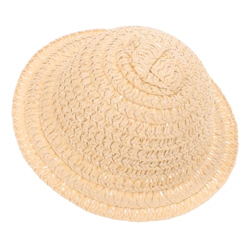 Toyvian Miniatur Strohhut für Puppen Kleiner Handgefertigter Bastelstrohhut Leichtes Langlebiges DIY Zubehör zur Puppendekoration und Miniaturhausverschönerung Gelb Toyvian Miniatur Strohhut für Puppen Kleiner Handgefertigter Bastelstrohhut Leichtes Langlebiges DIY Zubehör zur Puppendekoration und Miniaturhausverschönerung Gelb von Toyvian