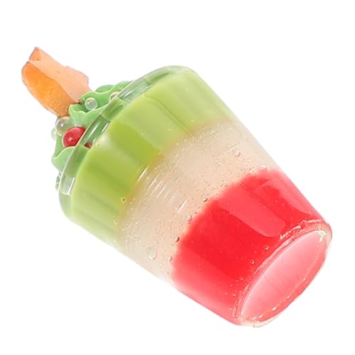 Toyvian Miniatur Weihnachts Latte Tasse Puppenhaus Deko Robustes Modell Künstliches Getränk Küche und Tisch Toyvian Miniatur Weihnachts Latte Tasse Puppenhaus Deko Robustes Modell Künstliches Getränk Küche und Tisch von Toyvian