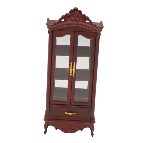 Toyvian Miniatur Weinregal Schrank Doppel Tür Miniaturmöbel Puppenhaus Möbel Europäischer Stil Französisches Wohnzimmer Micro Szene Möbel Modell Toyvian Miniatur Weinregal Schrank Doppel Tür Miniaturmöbel Puppenhaus Möbel Europäischer Stil Französisches Wohnzimmer Micro Szene Möbel Modell von Toyvian