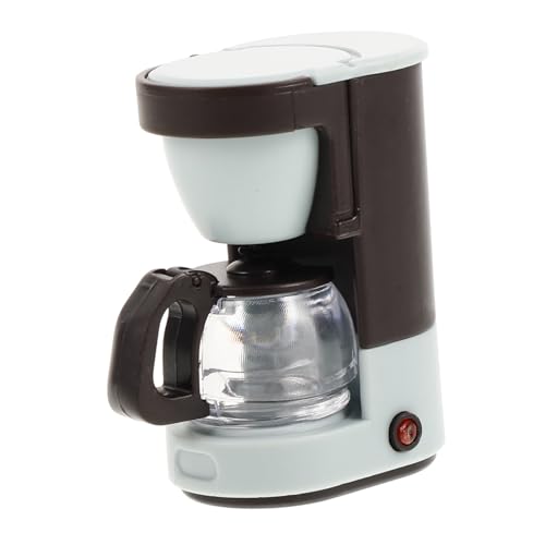 Toyvian Modell kaffeemaschine Puppe Miniatur-Hausbausatz Miniatur-Zubehör Mini-Tasse Sammlerstück Kaffeemaschine Kaffeemaschinen-Modell kaffeemaschine Mini-Kaffeemaschine Plastik von Toyvian