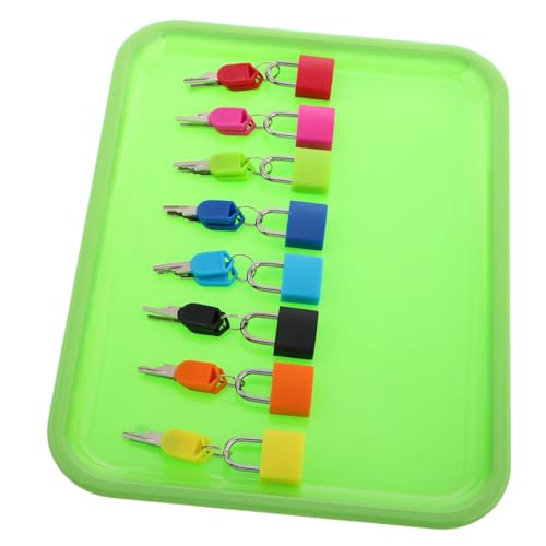 Toyvian Montessori Lernspielzeug Schloss Set Farbig mit Schlüssel für Kleinkinder Fördert Feinmotorik Problemlösung und Hand Augen Koordination Sicher und Robust für Vorschule und Zuhause Toyvian Montessori Lernspielzeug Schloss Set Farbig mit Schlüssel für Kleinkinder Fördert Feinmotorik Problemlösung und Hand Augen Koordination Sicher und Robust für Vorschule und Zuhause von Toyvian