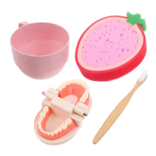 Toyvian Montessori Zahnarztspielzeug Set für Pädagogisches Zahnputzmodell mit Kindgerechtem Design Sicherem Material und Interaktivem Lernspielzeug zur Spielerischen Mundpflege und Toyvian Montessori Zahnarztspielzeug Set für Pädagogisches Zahnputzmodell mit Kindgerechtem Design Sicherem Material und Interaktivem Lernspielzeug zur Spielerischen Mundpflege und von Toyvian