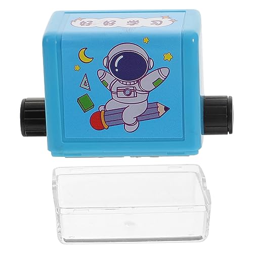 Toyvian Multiplikations- und Divisionsstempel Schüler Mathe Stempel Math Practice Stamp Mathe Praxis Stempel Rollen Spielzeug Lehrerstempel Briefmarken für Grundschullehrer intelligent von Toyvian