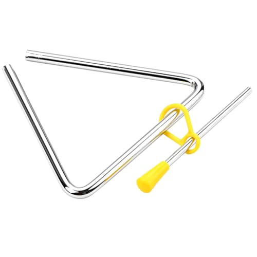 Toyvian Musik Dreieck Percussion Instrument Kinderspielzeug Ab Jahre Leichter Klang Mit Schlagstab Frühe Bildung Musikspielzeug für Kindergarten Toyvian Musik Dreieck Percussion Instrument Kinderspielzeug Ab Jahre Leichter Klang Mit Schlagstab Frühe Bildung Musikspielzeug für Kindergarten von Toyvian