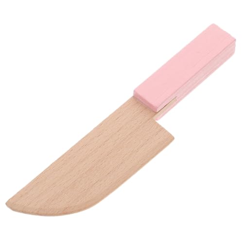 Toyvian Nachgemachtes Messer Kinderspielzeug Puzzlematte Dartscheibe Cutter- Kinderschneiderspielzeug Kochspielzeug Zubehör Für Schneidespielzeug Rollenspiel Holz von Toyvian