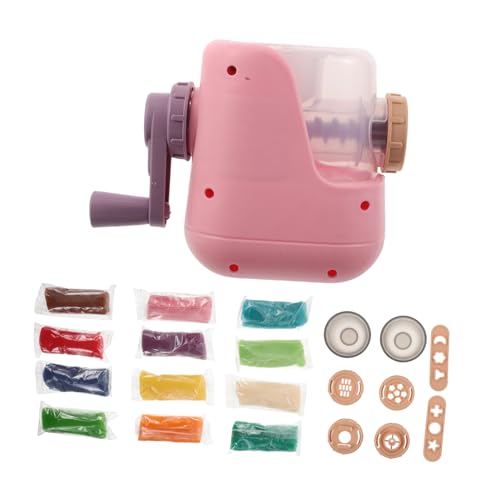 Toyvian Nudelmaschine DIY Knetextruder für Modelliermasse Kreatives Küchenspielzeug Farben und Formerkennung Pädagogisches Bastelset für Jungen und Mädchen Toyvian Nudelmaschine DIY Knetextruder für Modelliermasse Kreatives Küchenspielzeug Farben und Formerkennung Pädagogisches Bastelset für Jungen und Mädchen von Toyvian