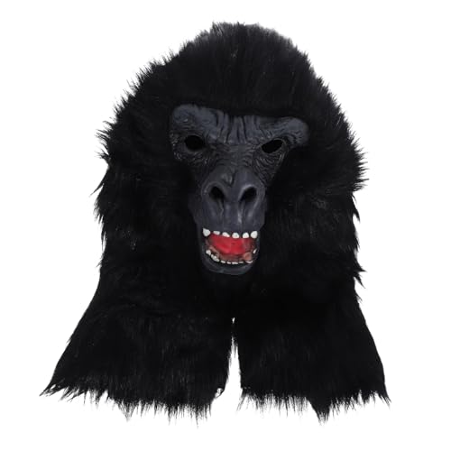 Toyvian Orang-utan- Affenkostüm Halloween-augenmaske Aufblasbares Kostüm Halloween-kostüme Für Jungen Gruseliger Halloween-schädel Schädelhundemaske Maskerade- Emulsion von Toyvian