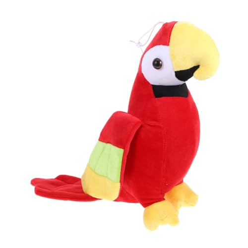 Toyvian Papageienspielzeug Stofftiere Vogel Stofftier Plüschvogel Stofftier Papagei Stoffpuppe Vogelspielzeug Papageienplüschtier Nachahmung Von Papageienspielzeug von Toyvian