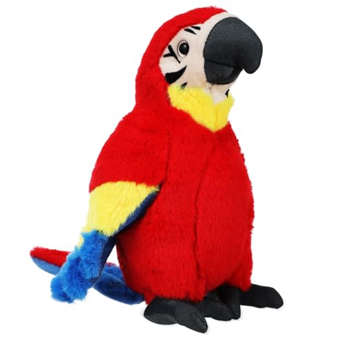 Toyvian Parrot Plüschtier Rotes Stofftier Kuscheltier Vogel Plüsch Nest Weiches PP Baumwollfüllung Dekoration Für Papagei Liebhaber Toyvian Parrot Plüschtier Rotes Stofftier Kuscheltier Vogel Plüsch Nest Weiches PP Baumwollfüllung Dekoration Für Papagei Liebhaber von Toyvian