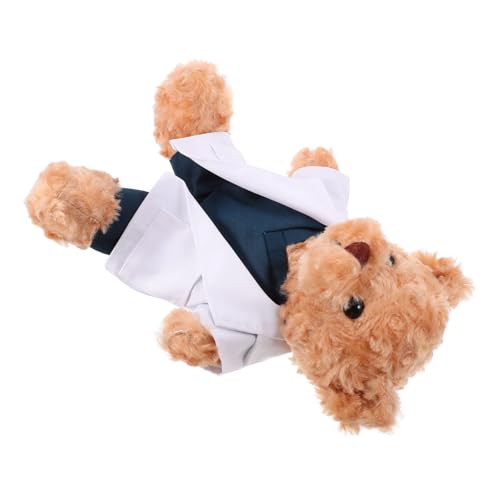 Toyvian Plüsch Arztbär Kuscheltier mit Niedlicher Arzt Optik Vielseitiges Dekorations Schlafkissen Warmes Stofftier Geschenk für Medizinstudenten und Arztliebhaber Toyvian Plüsch Arztbär Kuscheltier mit Niedlicher Arzt Optik Vielseitiges Dekorations Schlafkissen Warmes Stofftier Geschenk für Medizinstudenten und Arztliebhaber von Toyvian