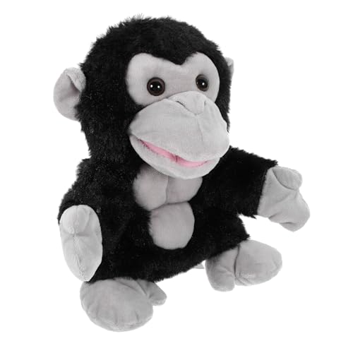 Toyvian Plüsch Gorilla Handpuppe Handpuppen für Kreatives Geschichtenerzählen Interaktives Rollenspiel Fördert Feinmotorik Teiliges Tiermotiv Kuscheltier Toyvian Plüsch Gorilla Handpuppe Handpuppen für Kreatives Geschichtenerzählen Interaktives Rollenspiel Fördert Feinmotorik Teiliges Tiermotiv Kuscheltier von Toyvian