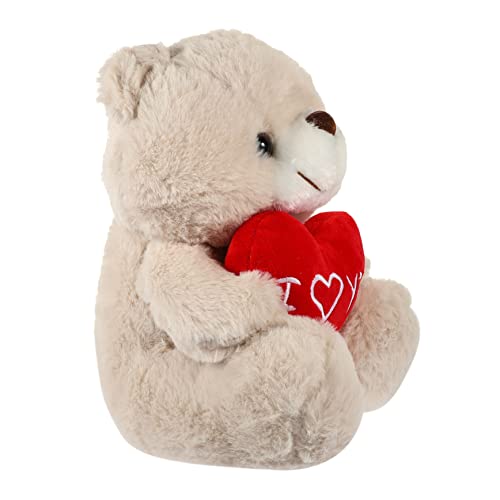 Toyvian Plüschtier mit Herz Kuscheliges Hautfreundliches Plüschspielzeug als für Valentinstag Geburtstag Jahrestag Dekoratives Kuscheltier für Erwachsene Toyvian Plüschtier mit Herz Kuscheliges Hautfreundliches Plüschspielzeug als für Valentinstag Geburtstag Jahrestag Dekoratives Kuscheltier für Erwachsene von Toyvian