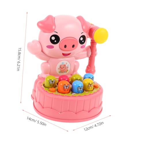 Toyvian Schlagspiel-Spielzeug Für Junge Mädchen Lernspielzeug Mit Cartoon-Design Bunte Maulwurfsmodelle Einfach Zu Bedienen Fördert Hand-Augen-koordination Und Kognitive Entwicklung Toyvian Schlagspiel-Spielzeug Für Junge Mädchen Lernspielzeug Mit Cartoon-Design Bunte Maulwurfsmodelle Einfach Zu Bedienen Fördert Hand-Augen-koordination Und Kognitive Entwicklung von Toyvian