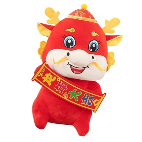 Toyvian Pp Baumwolle Kuscheltiere Plüsch Chinesischen Stil Drache Gefüllte Puppe Jahr Drache Plüschtier Drache Plüsch Puppe von Toyvian