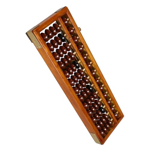 Toyvian Professioneller Chinesischer Abacus Rechenhilfe aus Holz Spaltig Pädagogisches Rechenwerkzeug für Erwachsene Lernspielzeug für Matheförderung zu Hause und Schule Toyvian Professioneller Chinesischer Abacus Rechenhilfe aus Holz Spaltig Pädagogisches Rechenwerkzeug für Erwachsene Lernspielzeug für Matheförderung zu Hause und Schule von Toyvian