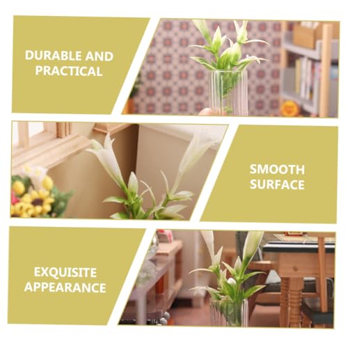 Toyvian Puppenhaus Dekoration Miniatur Blumenarrangement Harz Pflanze Klein Kompakte Mini Haus Landschaftsdekor Toyvian Puppenhaus Dekoration Miniatur Blumenarrangement Harz Pflanze Klein Kompakte Mini Haus Landschaftsdekor von Toyvian