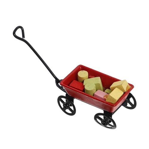 Toyvian Puppenhaus Mini Wagen Modell Spielzeug Handgefertigte Miniatur Wagen Pädagogisches Rollenspiel Spielzeug Sicheres Material Für Kinder Spielen von Toyvian