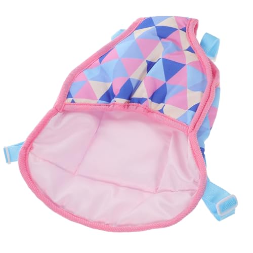 Toyvian Puppenschlinge Puppenhauszubehör Puppenträger Puppenzubehör US-Zubehör Babypuppenbett Puppentragetasche Spielzeug für Hochstühle Tragehilfe für Babypuppen atmungsaktive Puppentrage von Toyvian