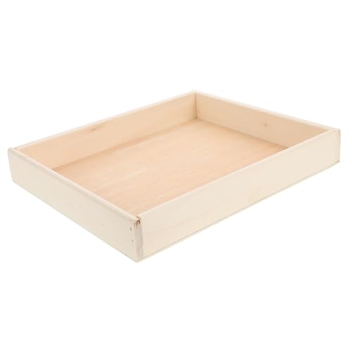 Toyvian Puzzle-tablett Puzzle-stapeltabletts Puzzle-sortierfächer Tabletts Für Puzzlespielzeug Puzzle-Organizer-tabletts Puzzle-sortiertabletts Puzzle-organisatoren Beige Hölzern von Toyvian